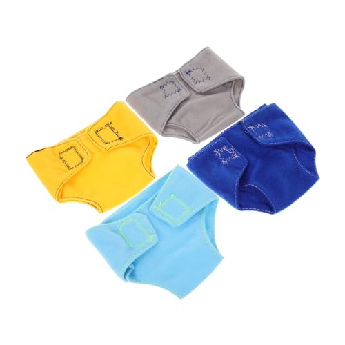 Sosoport 4 Stück Puppenwindeln für Puppen Teiliges mit Puppenzubehör für Rollenspiele und Kreative Spielhäuser Fördert Verantwortungsbewusstsein und Soziale Fähigkeiten Sosoport 4 Stück Puppenwindeln für Puppen Teiliges mit Puppenzubehör für Rollenspiele und Kreative Spielhäuser Fördert Verantwortungsbewusstsein und Soziale Fähigkeiten von Sosoport