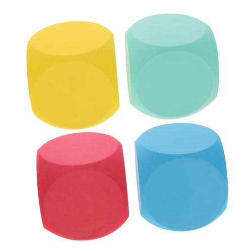 Sosoport 4 Stück Schaumstoffwürfel für DIY Malwürfel für Partys Leere für Kreative Bastelideen Runde Ecken für Dekoration Sosoport 4 Stück Schaumstoffwürfel für DIY Malwürfel für Partys Leere für Kreative Bastelideen Runde Ecken für Dekoration von Sosoport