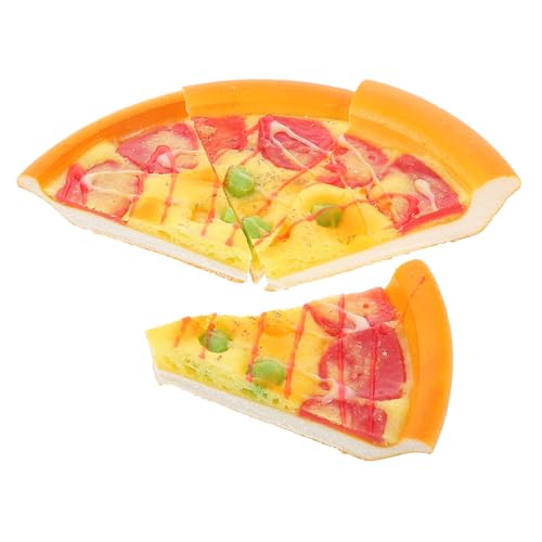 Sosoport 4 Stück Simulierte Käsepizza Deko Pizza- Miniatur-pizzamodell Pizza-Ohrringe Essen Pizza Gefälschte Pizza Pizza-Ornamente Pizza Vorgeben Pu Sosoport 4 Stück Simulierte Käsepizza Deko Pizza- Miniatur-pizzamodell Pizza-Ohrringe Essen Pizza Gefälschte Pizza Pizza-Ornamente Pizza Vorgeben Pu von Sosoport