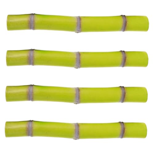 Sosoport 4 Stück Simuliertes Zuckerrohrmodell Dandiya-Sticks Für Garba Rohrzucker Gefälschtes Zuckerrohr Pflanzenpfähle Aus Bambus Künstliches Zuckerrohrspielzeug Hellgrün Plastik Sosoport 4 Stück Simuliertes Zuckerrohrmodell Dandiya-Sticks Für Garba Rohrzucker Gefälschtes Zuckerrohr Pflanzenpfähle Aus Bambus Künstliches Zuckerrohrspielzeug Hellgrün Plastik von Sosoport
