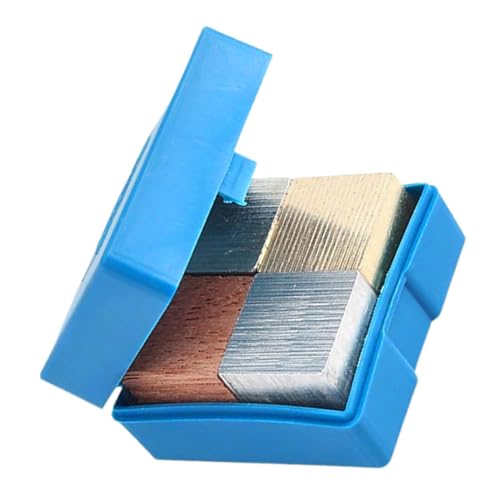 Sosoport 4 Stück Teiliges Dichtewürfel Set aus Kupfer Aluminium und Holz Physikalisches Lehrinstrument für Experimente der Mittelstufe Robustes Material für Bildung und Sosoport 4 Stück Teiliges Dichtewürfel Set aus Kupfer Aluminium und Holz Physikalisches Lehrinstrument für Experimente der Mittelstufe Robustes Material für Bildung und von Sosoport