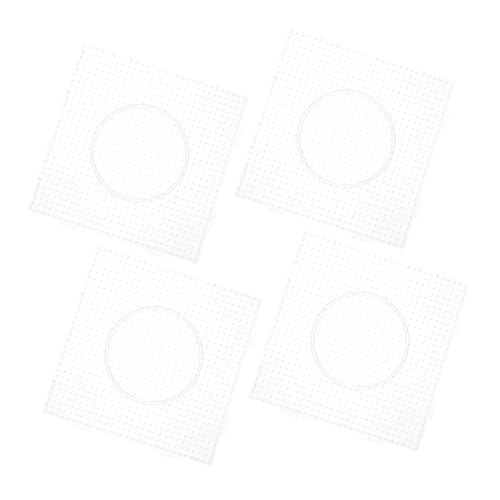 Sosoport 4 Stück Teiliges Transparente Quadratische Bügelperlen Boards DIY Bastelvorlage für Präzises Platzieren von Leicht Stapelbar für Kreative Projekte Sosoport 4 Stück Teiliges Transparente Quadratische Bügelperlen Boards DIY Bastelvorlage für Präzises Platzieren von Leicht Stapelbar für Kreative Projekte von Sosoport