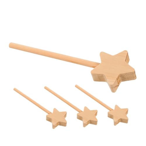 Sosoport 4 Stück Teiliges Unbemalter Zauberstäbe für DIY Bastelmaterial für Kreative Projekte Partydekoration und Rollenspiele Leichte und Sichere Handhabung Sosoport 4 Stück Teiliges Unbemalter Zauberstäbe für DIY Bastelmaterial für Kreative Projekte Partydekoration und Rollenspiele Leichte und Sichere Handhabung von Sosoport