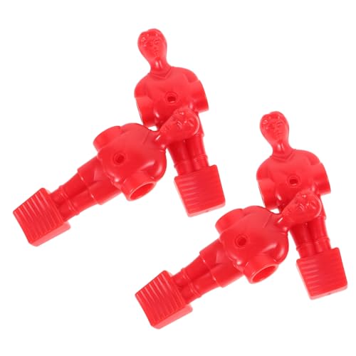 Sosoport 4 Stück Tischfußballgeräte Zubehör Fußballspieler Mini Fußballspieler Statue Tischfußballmänner Ersatz Tischfußballteile Tischfußballspiel Tischteil Die Hüften Rot Sosoport 4 Stück Tischfußballgeräte Zubehör Fußballspieler Mini Fußballspieler Statue Tischfußballmänner Ersatz Tischfußballteile Tischfußballspiel Tischteil Die Hüften Rot von Sosoport