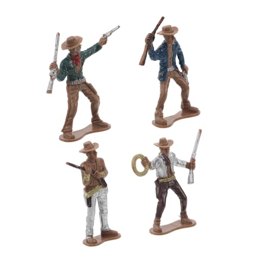 Sosoport 4 Stück Western-Cowboy-Modell Dekoration Cowboy und Figuren Kernstück Westen Party Thema wild Cowboy-Figurenmodell Miniatur-Cowboy-Figur Cowboy-Modellstatue Plastik Sosoport 4 Stück Western-Cowboy-Modell Dekoration Cowboy und Figuren Kernstück Westen Party Thema wild Cowboy-Figurenmodell Miniatur-Cowboy-Figur Cowboy-Modellstatue Plastik von Sosoport