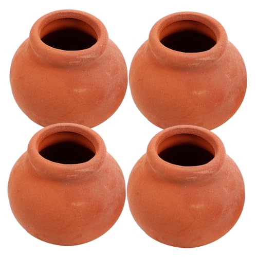 Sosoport 4 Stücke Miniature Blumenkübel Pack Kleine Terrakotta Töpfe für Puppenhaus Zubehör und DIY Garten Dekoration für Kreative Szenen und Sammler von Miniaturfiguren Sosoport 4 Stücke Miniature Blumenkübel Pack Kleine Terrakotta Töpfe für Puppenhaus Zubehör und DIY Garten Dekoration für Kreative Szenen und Sammler von Miniaturfiguren von Sosoport