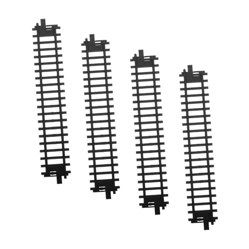 Sosoport 4 Teiliges Eisenbahnschienen Puppenhaus Eisenbahnschienen Eisenbahntisch Zubehör Schienen Eisenbahnschienen Erweiterung Eisenbahnschienen Eisenbahnzubehör Zugzubehör Für von Sosoport