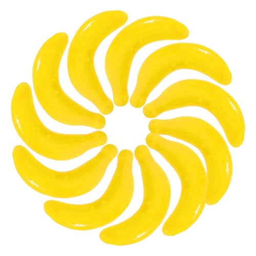 Sosoport 40 Stück Künstliche Bananen Modelle Simulation Früchte für Deko Lehrmittel Realistisch Aussehende Fake Bananen für Fotografie Heim und Gastronomie Sosoport 40 Stück Künstliche Bananen Modelle Simulation Früchte für Deko Lehrmittel Realistisch Aussehende Fake Bananen für Fotografie Heim und Gastronomie von Sosoport