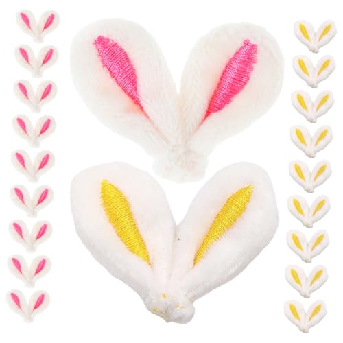 Sosoport 40 Stück Plüsch Hasenohren Haarspange mit Hasenohren und Schleife Hasenohren Haarklammern Kaninchen Machen Kind Flauschiges Hasenohr Osterhasen-Dekoration aus Stoff Sosoport 40 Stück Plüsch Hasenohren Haarspange mit Hasenohren und Schleife Hasenohren Haarklammern Kaninchen Machen Kind Flauschiges Hasenohr Osterhasen-Dekoration aus Stoff von Sosoport