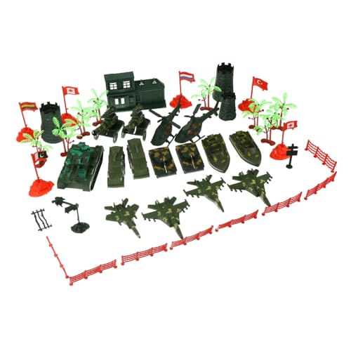 Sosoport 41Stücke Teiliges Militärmodellspielzeug Interaktives für Jungen Kreativität und Fantasie Fördernd aus Sicherem für Rollenspiele und Spaß im Freien Sosoport 41Stücke Teiliges Militärmodellspielzeug Interaktives für Jungen Kreativität und Fantasie Fördernd aus Sicherem für Rollenspiele und Spaß im Freien von Sosoport