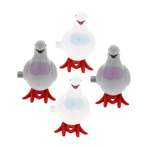 Sosoport 4Stücke Aufzieh Taubenspielzeug für Cartoon Dekorative Taubenfiguren Spaß für Jungen und für Kreative Spielstunden Sosoport 4Stücke Aufzieh Taubenspielzeug für Cartoon Dekorative Taubenfiguren Spaß für Jungen und für Kreative Spielstunden von Sosoport