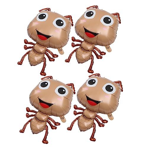 Sosoport 4Stücke Cartoon Tier Folienballons Kreative Ameisenform Luftballons für Kinderpartys Partydekorationen Langlebige und Wasserdichte Aluminiumfolie für Geburtstagsfeiern Sosoport 4Stücke Cartoon Tier Folienballons Kreative Ameisenform Luftballons für Kinderpartys Partydekorationen Langlebige und Wasserdichte Aluminiumfolie für Geburtstagsfeiern von Sosoport