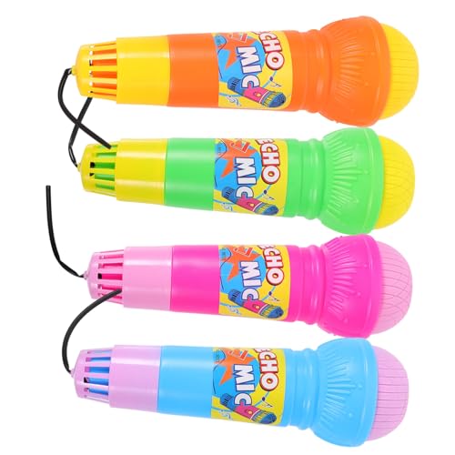 Sosoport 4Stücke Echo Mikrofon Leichtes Mikrofon für Kleinkinder Farben Karaoke und für Jungen Sosoport 4Stücke Echo Mikrofon Leichtes Mikrofon für Kleinkinder Farben Karaoke und für Jungen von Sosoport
