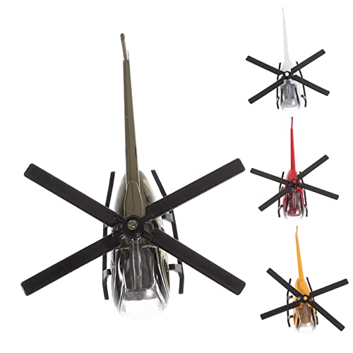 Sosoport 4Stücke Flugzeugmodell Realistische Hubschrauber Deko für Kinderzimmer Wohnzimmer Büro Robuste Metalltextur für Flugzeugliebhaber Sosoport 4Stücke Flugzeugmodell Realistische Hubschrauber Deko für Kinderzimmer Wohnzimmer Büro Robuste Metalltextur für Flugzeugliebhaber von Sosoport