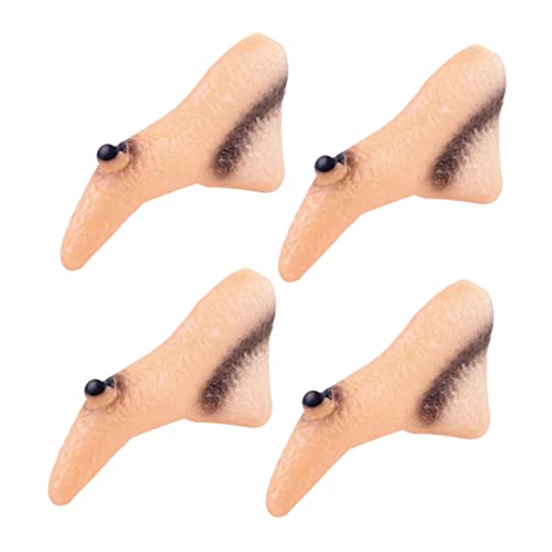 Sosoport 4Stücke Halloween Kostüm Hexen Nase Lustige Gefälschte Hexennasen Für Kreative Verkleidungen Und Party Zubehör Für Erwachsene Sosoport 4Stücke Halloween Kostüm Hexen Nase Lustige Gefälschte Hexennasen Für Kreative Verkleidungen Und Party Zubehör Für Erwachsene von Sosoport