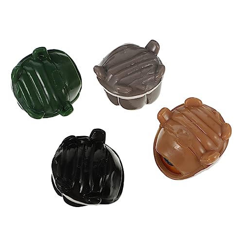 Sosoport 4Stücke Squeeze Schildkröten Relief Quetschspielzeug für Erwachsene und Simulation von Schildkröten Wasserspielzeug für Spaß von Sosoport