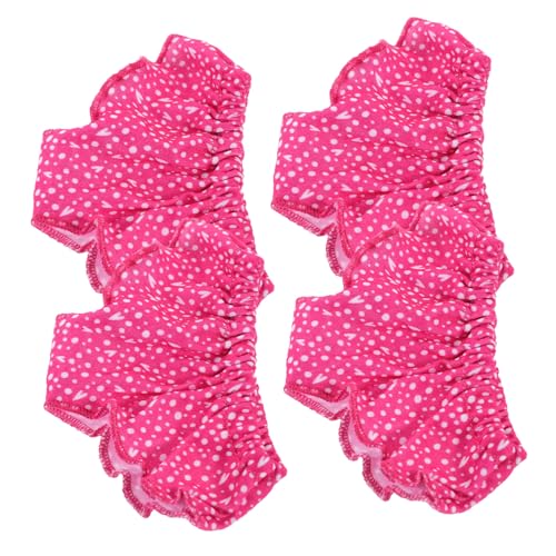 Sosoport 4Stücke Teiliges Puppenhöschen für Puppen Farbenfrohe Unterwäsche für Rollenspiele Kreative Accessoires Fantasie und Kreativität Sosoport 4Stücke Teiliges Puppenhöschen für Puppen Farbenfrohe Unterwäsche für Rollenspiele Kreative Accessoires Fantasie und Kreativität von Sosoport