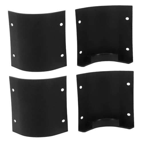 Sosoport 4pcs Hockey -tischkante -Protektoren Plastikkantenabdeckungen Eckstoßstangen Für Luft- Und Eishockeytische Einfach Zu Installierende Schutzvorgänge Vor Schlagschaden von Sosoport