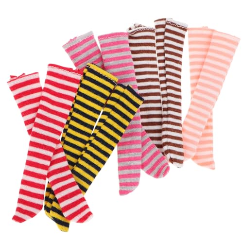 Sosoport 5 Paare Lange für Puppen Bequem für DIY Puppenkleidung Tolles Zubehör für Kreatives und Verkleidungseffekte Sosoport 5 Paare Lange für Puppen Bequem für DIY Puppenkleidung Tolles Zubehör für Kreatives und Verkleidungseffekte von Sosoport