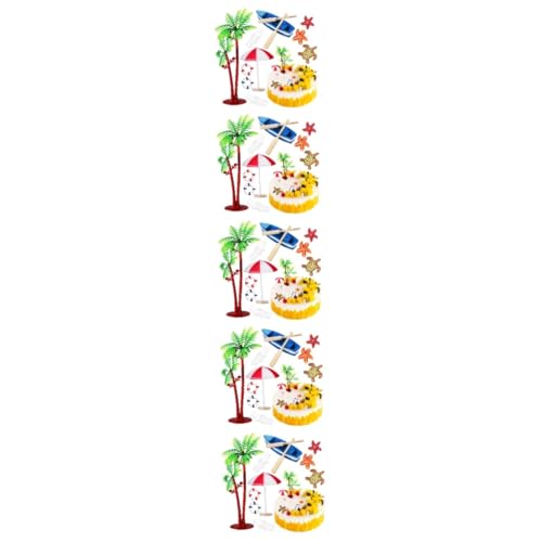 Sosoport 5 Sätze Party-geburtstagskuchen- Miniatur-strandkorb-ornament Einrichtung Mit Strandmotiven Kuchenverzierung Kuchen -dekorations -kit Glas 10 Stück * 5 Sosoport 5 Sätze Party-geburtstagskuchen- Miniatur-strandkorb-ornament Einrichtung Mit Strandmotiven Kuchenverzierung Kuchen -dekorations -kit Glas 10 Stück * 5 von Sosoport