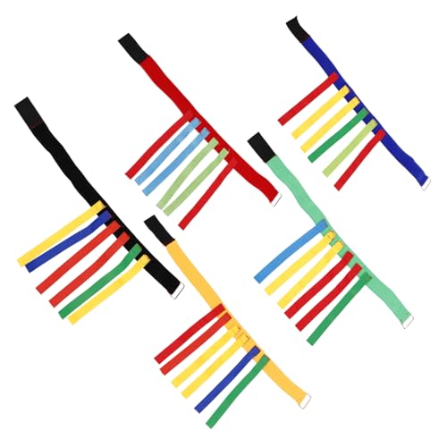 Sosoport 5 Sätze Teiliges Reaktions Trainingsgürtel für Interaktive Outdoor Spiele mit Bunten Schwänzen Strapazierfähigem Oxford für Bewegung und Spaß Sosoport 5 Sätze Teiliges Reaktions Trainingsgürtel für Interaktive Outdoor Spiele mit Bunten Schwänzen Strapazierfähigem Oxford für Bewegung und Spaß von Sosoport