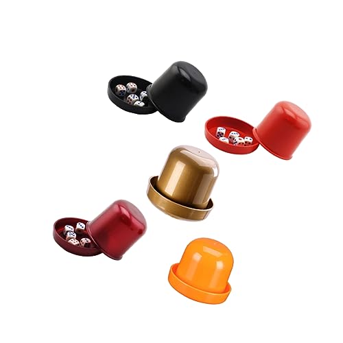 Sosoport 5 Sätze Würfel Würfelbecher Farbwürfelbecher Rechts Würfelstapelbecher Würfelbecher-Spiel Tasse Würfel Würfelhalter Spiel Würfel Würfelbecher aus Kunststoff Sosoport 5 Sätze Würfel Würfelbecher Farbwürfelbecher Rechts Würfelstapelbecher Würfelbecher-Spiel Tasse Würfel Würfelhalter Spiel Würfel Würfelbecher aus Kunststoff von Sosoport