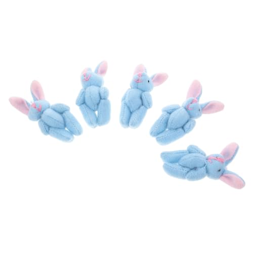 Sosoport 5 Stück Gemeinsames Kaninchen Kleines Hasenspielzeug Süße Hasenpuppe Partybevorzugungsspielzeug Mini Stoffhase Hase Gastgeschenke Geburtstag Plüschtiere Sky-Blue Kurzer Plüsch Sosoport 5 Stück Gemeinsames Kaninchen Kleines Hasenspielzeug Süße Hasenpuppe Partybevorzugungsspielzeug Mini Stoffhase Hase Gastgeschenke Geburtstag Plüschtiere Sky-Blue Kurzer Plüsch von Sosoport
