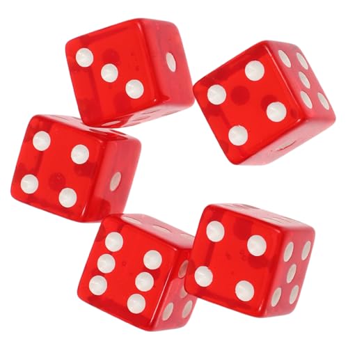Sosoport 5 Stück Große Würfelsiebwürfel Transparente Tischspielwürfel Transparente Würfel Brettspielwürfel Partywürfel Würfelspiel 6 Seitige Würfel Klare Würfel Mehrseitige Würfel Sosoport 5 Stück Große Würfelsiebwürfel Transparente Tischspielwürfel Transparente Würfel Brettspielwürfel Partywürfel Würfelspiel 6 Seitige Würfel Klare Würfel Mehrseitige Würfel von Sosoport
