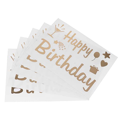 Sosoport 5 Stück Happy Birthday Aufkleber Geburtstagsparty Aufkleber Geburtstags Fensteraufkleber Für Das Klassenzimmer Party Aufkleber Schild Partyhut Aufkleber Happy Birthday Sosoport 5 Stück Happy Birthday Aufkleber Geburtstagsparty Aufkleber Geburtstags Fensteraufkleber Für Das Klassenzimmer Party Aufkleber Schild Partyhut Aufkleber Happy Birthday von Sosoport