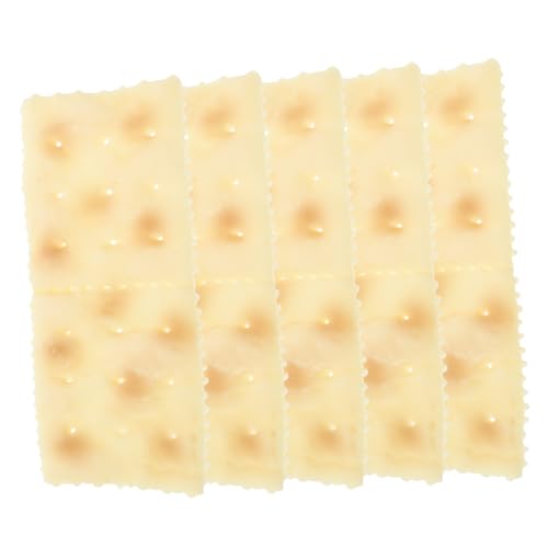 Sosoport 5 Stück Imitation Soda Cracker Wohndekor Lebensmittel Requisiten Küche Gefälschte Kekse Plastikplätzchen Gefälschte Lebensmittel Realistische Keksdekor Plastikkekse Sosoport 5 Stück Imitation Soda Cracker Wohndekor Lebensmittel Requisiten Küche Gefälschte Kekse Plastikplätzchen Gefälschte Lebensmittel Realistische Keksdekor Plastikkekse von Sosoport