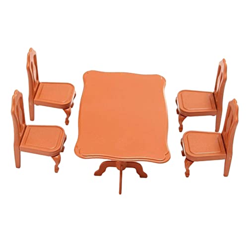 Sosoport 5 Stück Mini Möbel Modell Puppenhausstuhl Miniatur Tischstühle Mini Tischstühle Miniatur Puppenhausmöbel Puppenhaustisch Und Stühle Puppenhaustisch Mini Hausmöbel Pp von Sosoport