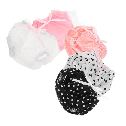 Sosoport 5 Stück Puppenshorts Unterwäsche Babydoll Kleidung Babydoll Accessoires Waschbare Unterhose für Babypuppen Polyester Sosoport 5 Stück Puppenshorts Unterwäsche Babydoll Kleidung Babydoll Accessoires Waschbare Unterhose für Babypuppen Polyester von Sosoport