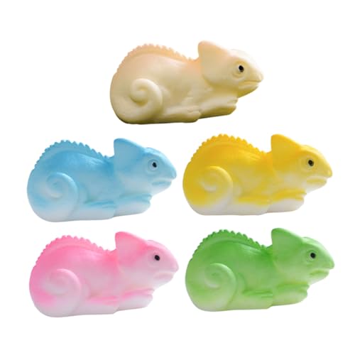 Sosoport 5 Stück Simulierte Echsendekorationen Winzige Plastiktiere Reptilienspielzeug Figur Spielzeugeidechsen Für Landschafts-puppenhaus- Miniaturgartendekor Miniaturen Harz Sosoport 5 Stück Simulierte Echsendekorationen Winzige Plastiktiere Reptilienspielzeug Figur Spielzeugeidechsen Für Landschafts-puppenhaus- Miniaturgartendekor Miniaturen Harz von Sosoport