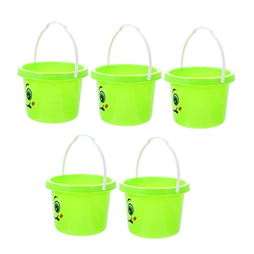 Sosoport 5 Stück Spielzeugeimer für den Strand für den Strand wasserspielzeug kinderwasserspielzeuge sandspielzeug Set Strand Eimer Sandeimer für pp Sandhalter Green Sosoport 5 Stück Spielzeugeimer für den Strand für den Strand wasserspielzeug kinderwasserspielzeuge sandspielzeug Set Strand Eimer Sandeimer für pp Sandhalter Green von Sosoport