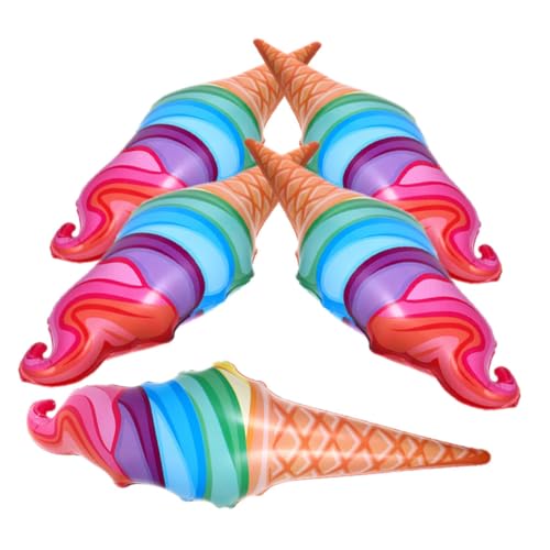 Sosoport 5 Stück Teiliges Aufblasbare Eiscreme Spielzeuge Eiscreme Ballons für Partys Wiederverwendbar und Sicher für Geburtstagsfeiern und Sommerfeste Geeignet Sosoport 5 Stück Teiliges Aufblasbare Eiscreme Spielzeuge Eiscreme Ballons für Partys Wiederverwendbar und Sicher für Geburtstagsfeiern und Sommerfeste Geeignet von Sosoport