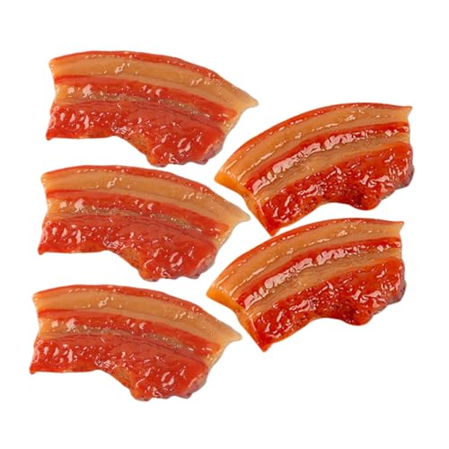 Sosoport 5 Stück Teiliges Realistisches Fleischmodell Simulierte Fleisch Dekoration für Küche Restaurant Party und Zuhause Naturgetreue Nachbildung von Schweinebauch und Mehr Sosoport 5 Stück Teiliges Realistisches Fleischmodell Simulierte Fleisch Dekoration für Küche Restaurant Party und Zuhause Naturgetreue Nachbildung von Schweinebauch und Mehr von Sosoport