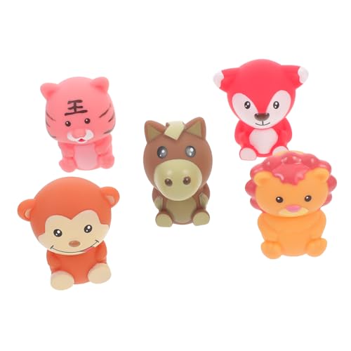Sosoport 5 Stück Teiliges Tier Fingerpuppen aus Weichem Material Interaktives für Eltern Spiele Fördert Sprachentwicklung und Geschichtenerzählen Kleinkindern Sosoport 5 Stück Teiliges Tier Fingerpuppen aus Weichem Material Interaktives für Eltern Spiele Fördert Sprachentwicklung und Geschichtenerzählen Kleinkindern von Sosoport