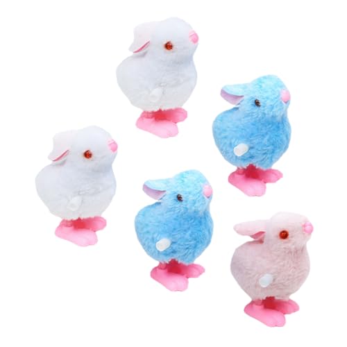 Sosoport 5 Stück Uhrwerk Kleines Kaninchen Kinderspielzeug Plüschhasenspielzeug Partygeschenke Hasenspielzeug Partyspielzeug Lernspielzeug Lernspielzeug Umweltfreundlicher Kunststoff Sosoport 5 Stück Uhrwerk Kleines Kaninchen Kinderspielzeug Plüschhasenspielzeug Partygeschenke Hasenspielzeug Partyspielzeug Lernspielzeug Lernspielzeug Umweltfreundlicher Kunststoff von Sosoport