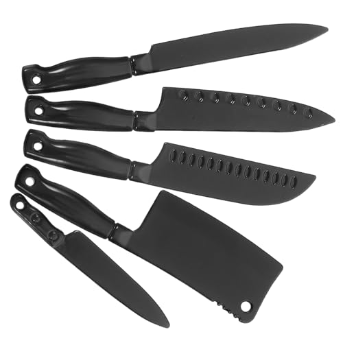Sosoport 5 Teiliges Küchenmesser Kombinationsmodell Zubehör Rollenspielspielzeug Miniatur Dinge Miniatur Puppenhaus Zubehör Lustiges Für Kleines Zubehör Schwarze Legierung Sosoport 5 Teiliges Küchenmesser Kombinationsmodell Zubehör Rollenspielspielzeug Miniatur Dinge Miniatur Puppenhaus Zubehör Lustiges Für Kleines Zubehör Schwarze Legierung von Sosoport
