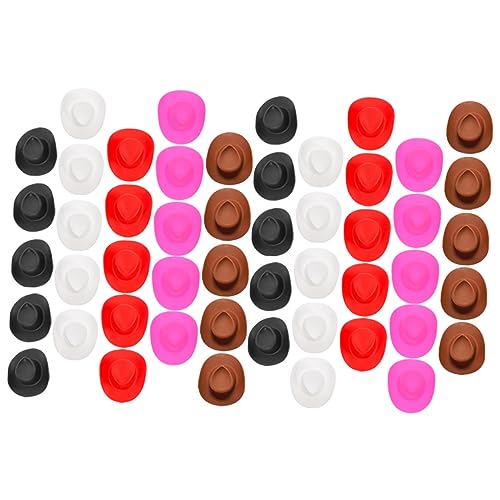 Sosoport 50 Stück Cowboyhut Basteln Winzige Hüte Kleine Cowboyhüte Zum Basteln Schwarzer Hut Cowboyhüte Großpackung Miniaturhüte Mini Cowboyhüte Bastelhut Für Puppen Rosa Sosoport 50 Stück Cowboyhut Basteln Winzige Hüte Kleine Cowboyhüte Zum Basteln Schwarzer Hut Cowboyhüte Großpackung Miniaturhüte Mini Cowboyhüte Bastelhut Für Puppen Rosa von Sosoport