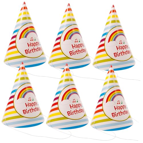 Sosoport 50 Stück Geburtstagsfeier Hüte aus Papier Niedliche Party Kopfbedeckung für Geburtstagsfeiern für Erwachsene für Feiern Duschen und Feiertage Leicht und Angenehm Sosoport 50 Stück Geburtstagsfeier Hüte aus Papier Niedliche Party Kopfbedeckung für Geburtstagsfeiern für Erwachsene für Feiern Duschen und Feiertage Leicht und Angenehm von Sosoport