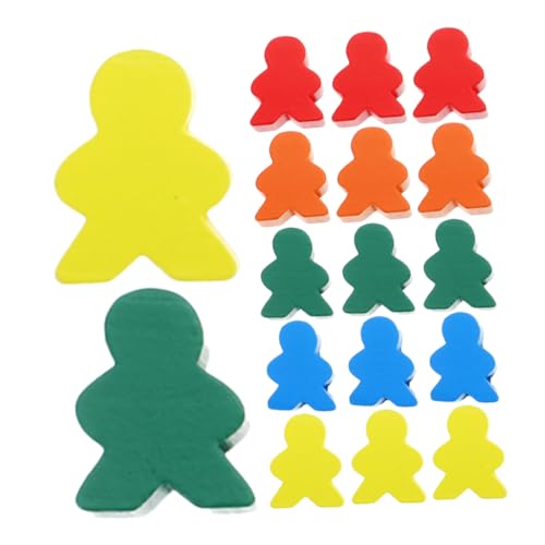 Sosoport 50 Stück Holzspielsteine für Brettspiele Teiliges aus Farbenfrohen Figuren für Klassenzimmer und Familienaktivitäten für Schach und Andere Gesellschaftsspiele Robust und Vielseitig Sosoport 50 Stück Holzspielsteine für Brettspiele Teiliges aus Farbenfrohen Figuren für Klassenzimmer und Familienaktivitäten für Schach und Andere Gesellschaftsspiele Robust und Vielseitig von Sosoport