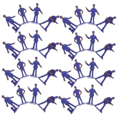 Sosoport 50 Stück Polizeimodell Aktion Mini-gartenfiguren Mikro Kleine Figuren Menschen Tischplatte Polizist-actionfiguren Ornament Schreibtisch Landschaft Minifigur Pp Blue Sosoport 50 Stück Polizeimodell Aktion Mini-gartenfiguren Mikro Kleine Figuren Menschen Tischplatte Polizist-actionfiguren Ornament Schreibtisch Landschaft Minifigur Pp Blue von Sosoport