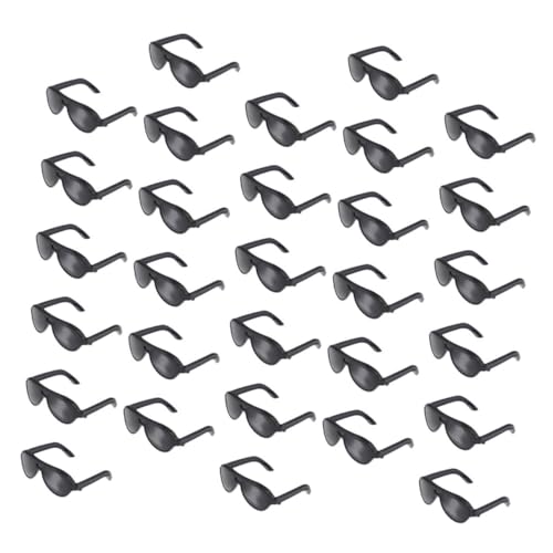 Sosoport 50 Stück Puppenbrille Requisiten Zum Ankleiden Von Puppen Miniatur- Für Puppen Puppen-requisitenbrille Puppen Zubehör Für Puppenkostüme Black Plastik Sosoport 50 Stück Puppenbrille Requisiten Zum Ankleiden Von Puppen Miniatur- Für Puppen Puppen-requisitenbrille Puppen Zubehör Für Puppenkostüme Black Plastik von Sosoport