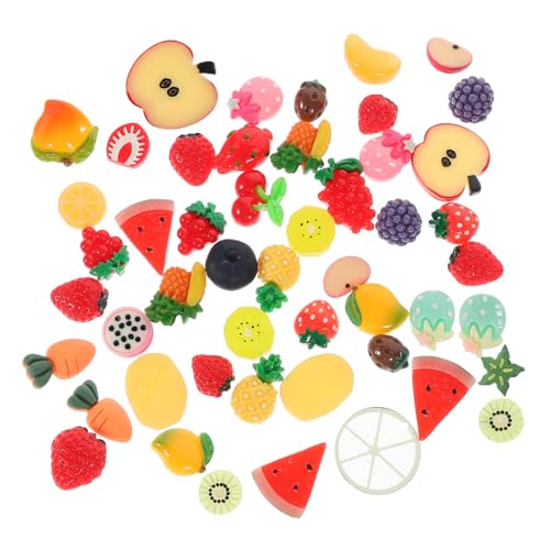 Sosoport 50 Stück Simuliertes Obstset Simulationsfruchtverzierung Mini-Requisite mit künstlichen Früchten Künstliche Obstdekoration kleine Früchte-Requisite Harz Sosoport 50 Stück Simuliertes Obstset Simulationsfruchtverzierung Mini-Requisite mit künstlichen Früchten Künstliche Obstdekoration kleine Früchte-Requisite Harz von Sosoport