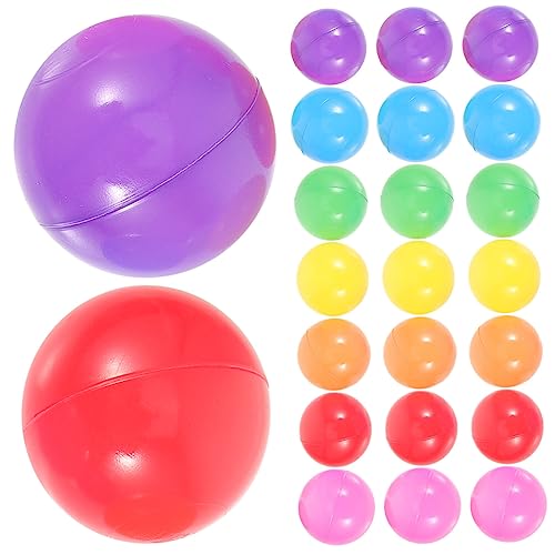 Sosoport 50Stücke Plastikkugeln für Ballpools für Trampolinräume und Zeltspiele Fördert Hand Augen Koordination Sicheres Material Sosoport 50Stücke Plastikkugeln für Ballpools für Trampolinräume und Zeltspiele Fördert Hand Augen Koordination Sicheres Material von Sosoport