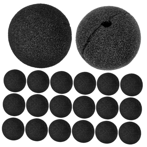 Sosoport 50Stücke Schwammclownnasen für Schwarze Dress Up Requisiten für Halloween Weihnachten und Karneval Bühnenaccessoires für Erwachsene Einfach zu Befestigen Sosoport 50Stücke Schwammclownnasen für Schwarze Dress Up Requisiten für Halloween Weihnachten und Karneval Bühnenaccessoires für Erwachsene Einfach zu Befestigen von Sosoport