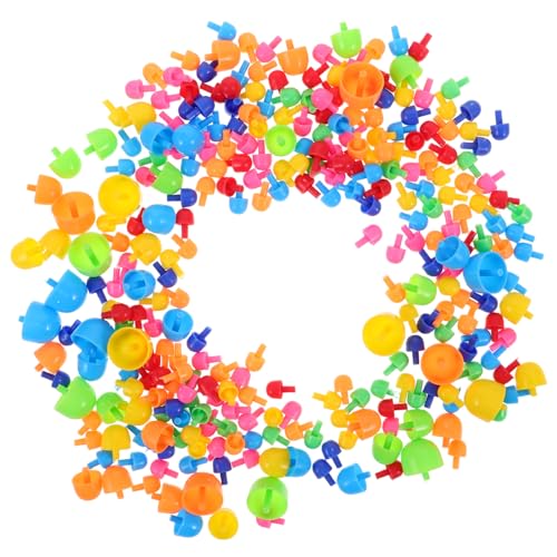 Sosoport 592 Stücke Pilznagelspielzeug Vorschulspielzeug Vorschullernspielzeug Steckpuzzle für sensorisches im Vorschule Knopfkunst Peg Board Toy guter Motor Plastik Sosoport 592 Stücke Pilznagelspielzeug Vorschulspielzeug Vorschullernspielzeug Steckpuzzle für sensorisches im Vorschule Knopfkunst Peg Board Toy guter Motor Plastik von Sosoport