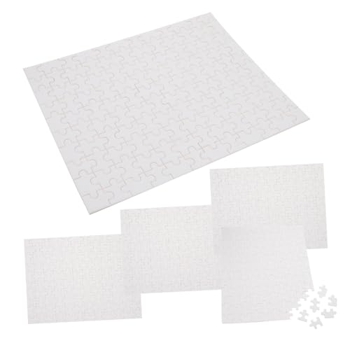 Sosoport 5Satz Leere Puzzlestücke für Sublimation Puzzles für DIY Kunstprojekte für Schule Partys und Kreative Aktivitäten Teile von Sosoport