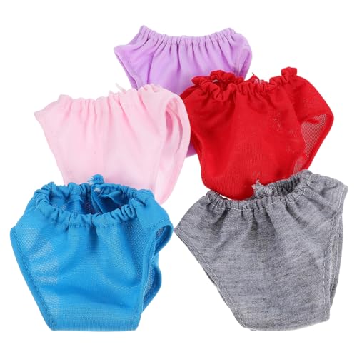 Sosoport 5Stücke Puppenunterwäsche Teiliges Spielzeugpuppen Zubehör für Puppen aus Hochwertigem mit Verstellbarem Riemen Sosoport 5Stücke Puppenunterwäsche Teiliges Spielzeugpuppen Zubehör für Puppen aus Hochwertigem mit Verstellbarem Riemen von Sosoport